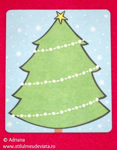 Sticker Christmas Cards