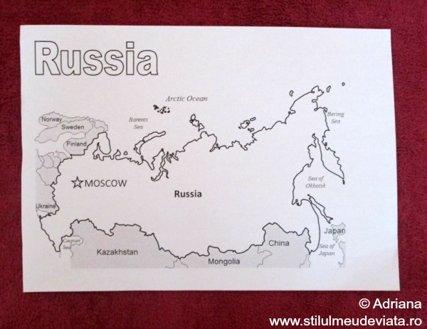 harta Rusiei